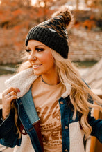 Load image into Gallery viewer, Cozy Aztec Pom Beanie