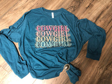 Load image into Gallery viewer, Long Sleeve Cowgirl Shirt
