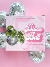 Load image into Gallery viewer, Disco Ball 6&quot; Hanging Planter
