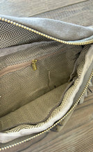 Load image into Gallery viewer, Suede Fringe Purse with Removable Strap: Teal
