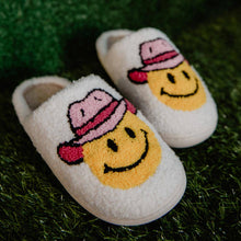 Load image into Gallery viewer, Pink Cowgirl Hat Slippers
