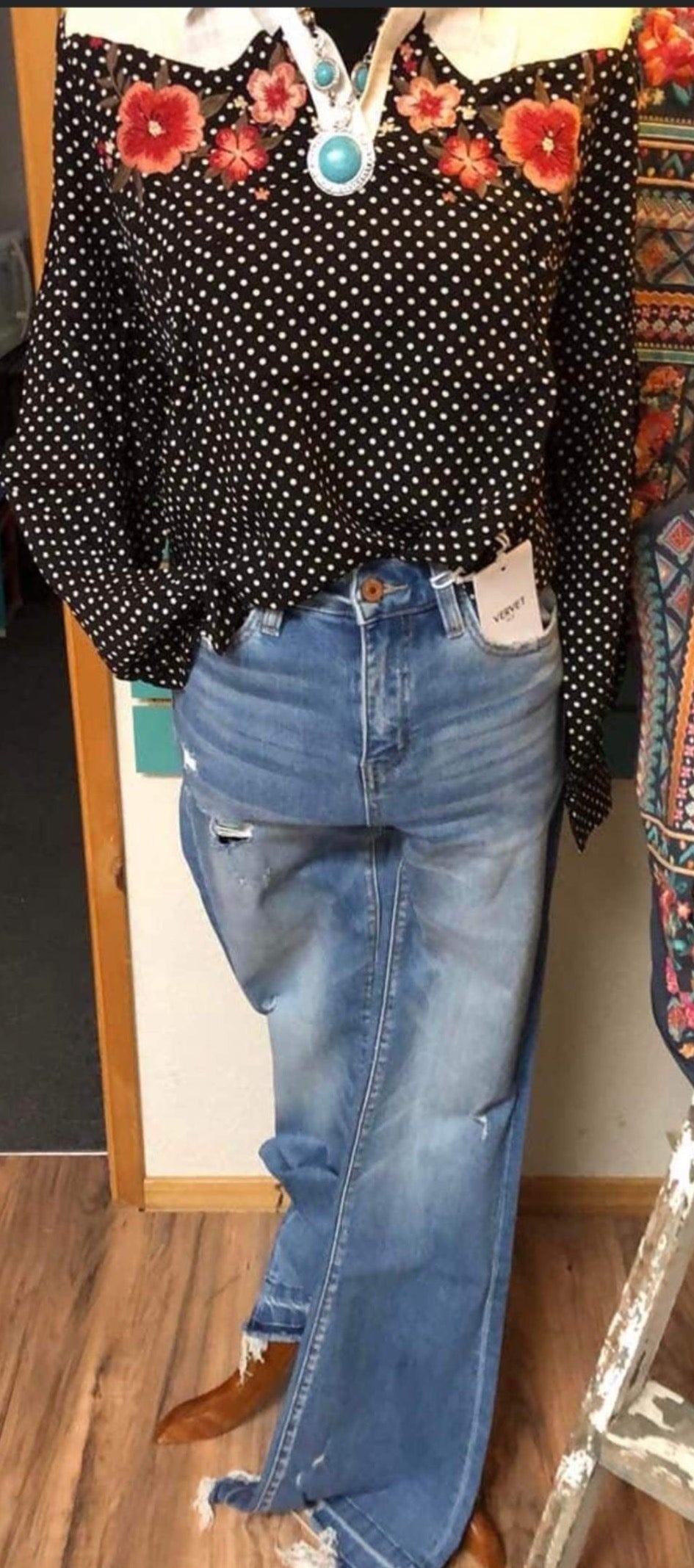 The Lucille Western Blouse