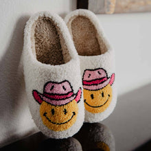 Load image into Gallery viewer, Pink Cowgirl Hat Slippers
