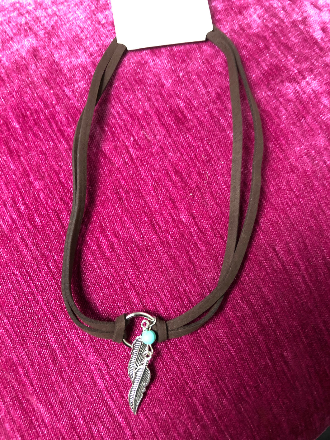 Boho choker necklace