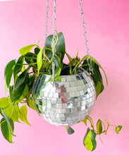 Load image into Gallery viewer, Disco Ball 6&quot; Hanging Planter
