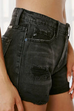 Load image into Gallery viewer, Kancan Black Denim Shorts
