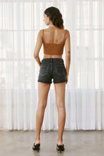 Load image into Gallery viewer, Kancan Black Denim Shorts
