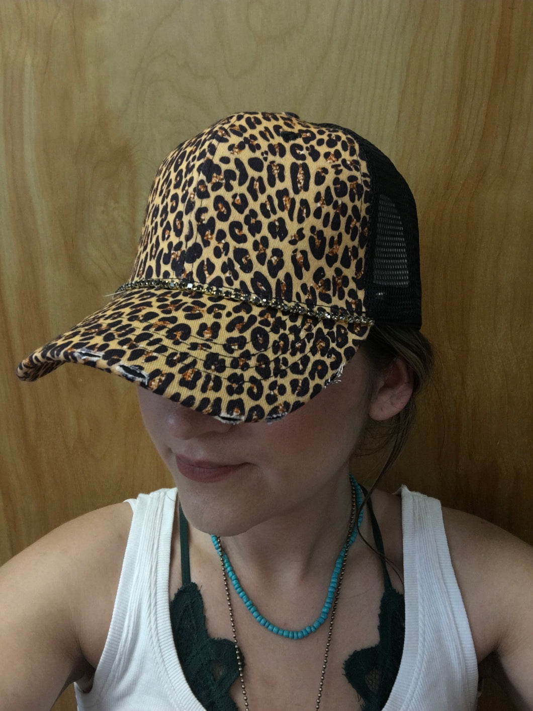 Cheetah Ball cap style Hat